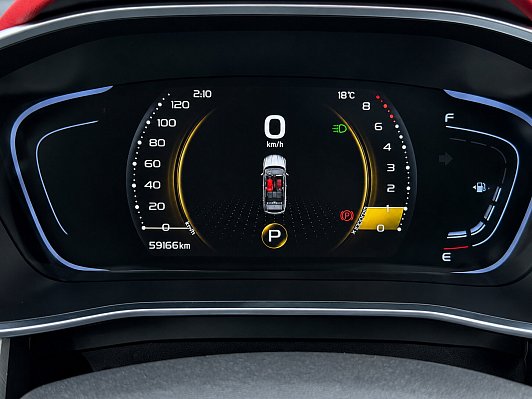 Geely Coolray Flagship, 2021 года, пробег 58837 км