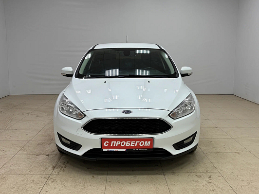 Ford Focus White and Black, 2017 года, пробег 93185 км
