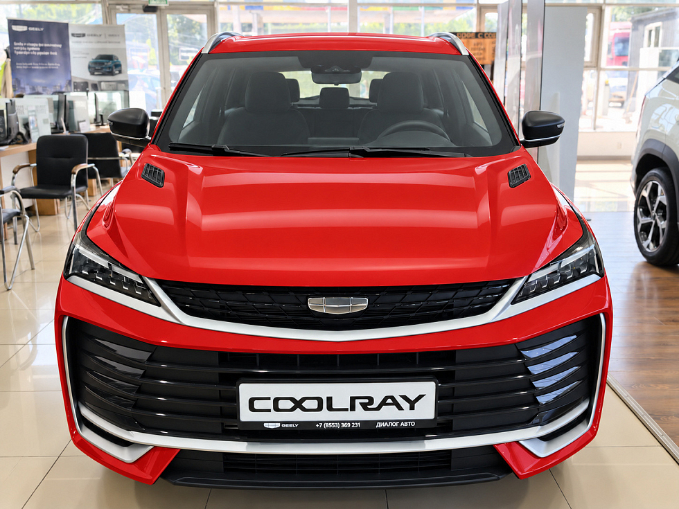 Geely Coolray Спорт, красный