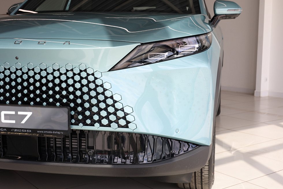 Omoda C7 Supreme, зеленый