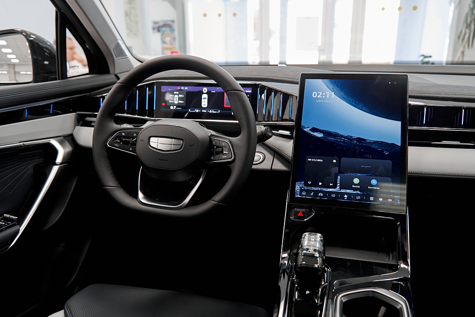 Geely Atlas Flagship Sport, зеленый