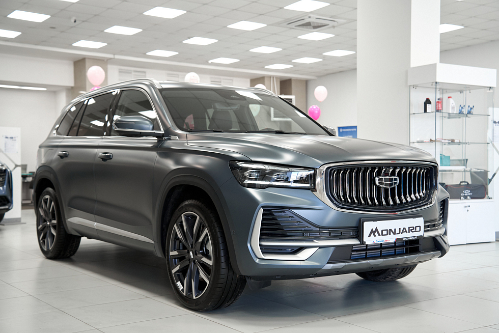 Geely Monjaro Exclusive, серый