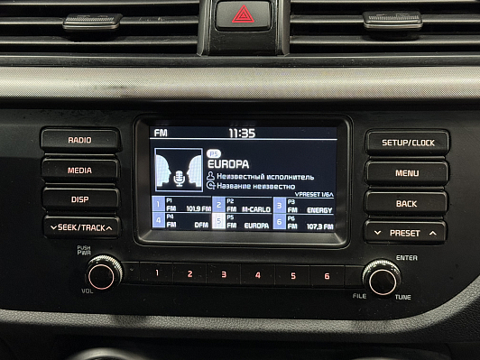 Kia Rio Luxe, 2017 года, пробег 163999 км