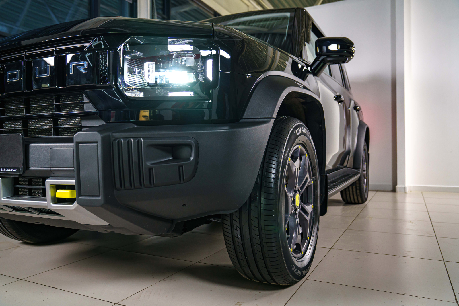 JETOUR T2 Премиум, черный