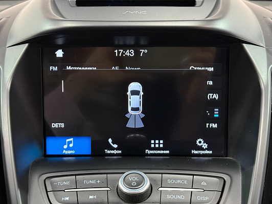 Ford Kuga, 2016 года, пробег 101400 км