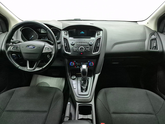 Ford Focus White and Black, 2017 года, пробег 93185 км