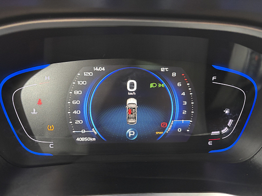 Geely Coolray Flagship, 2021 года, пробег 40825 км