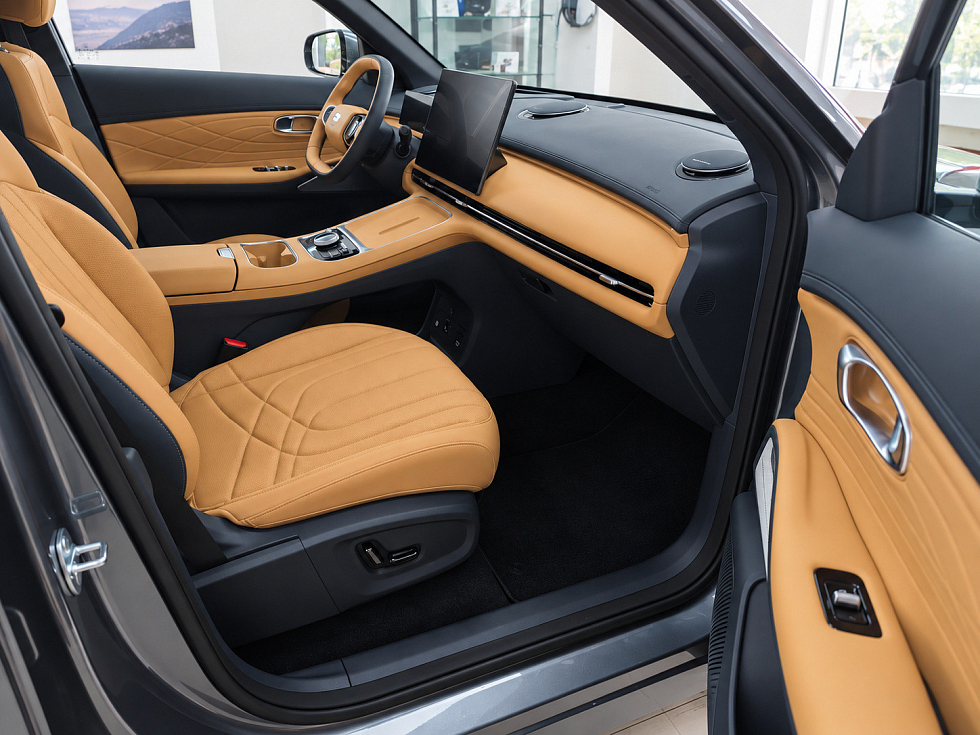 Geely EX5 Гибрид Макс EM-R, серый