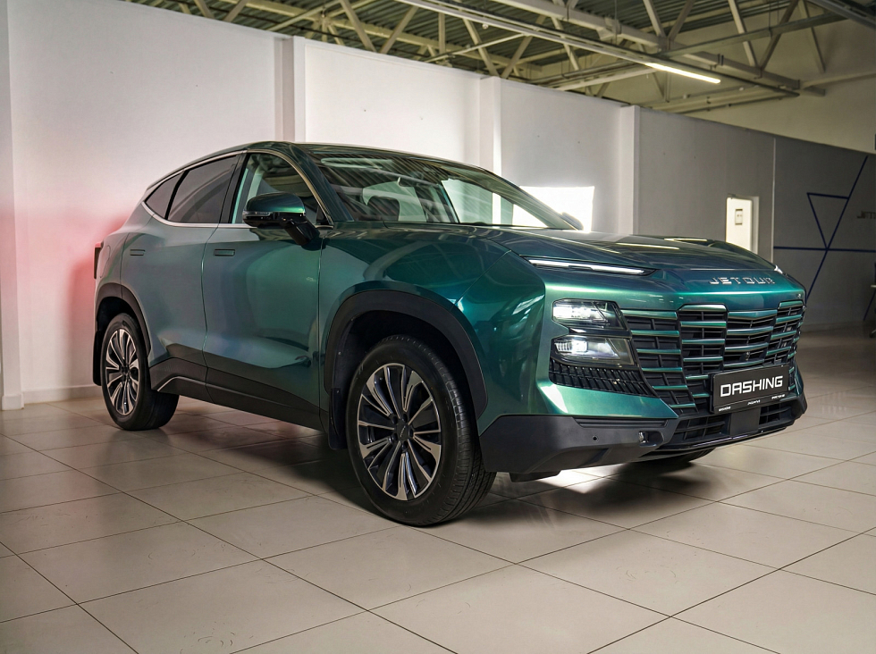 Jetour Dashing Люкс 2024, зеленый
