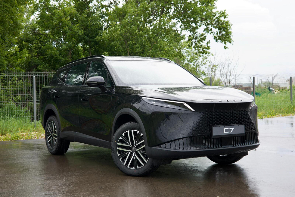 Omoda C7 Supreme, черный