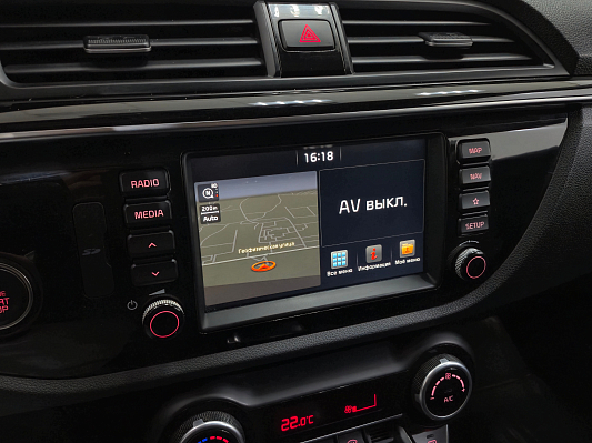 Kia Rio Prestige, 2018 года, пробег 123621 км