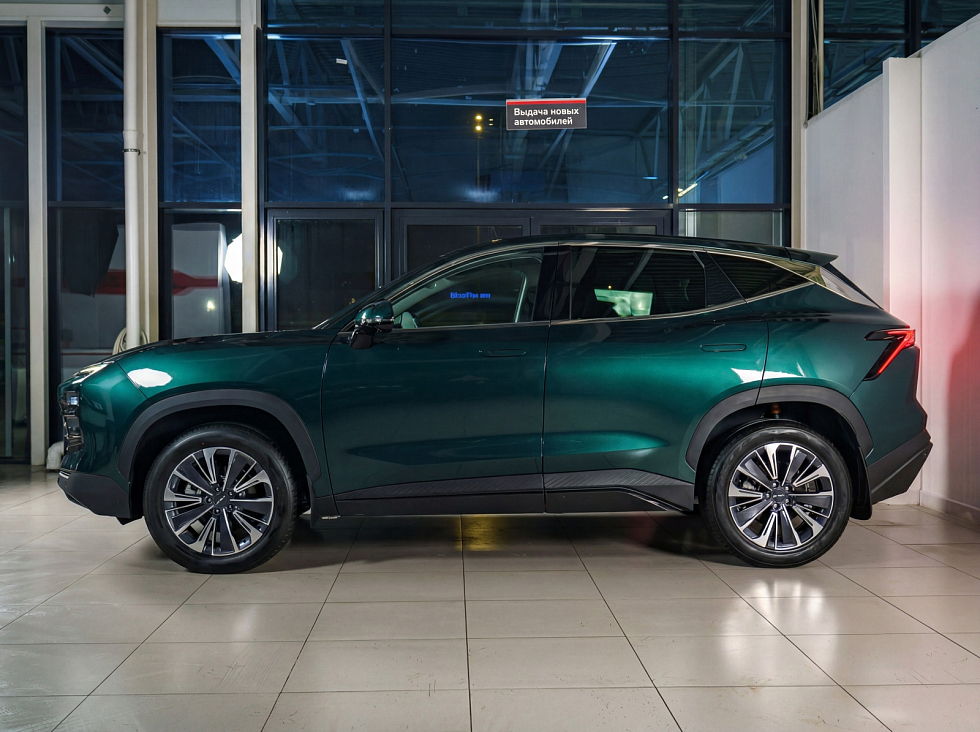 Jetour Dashing Люкс 2024, зеленый
