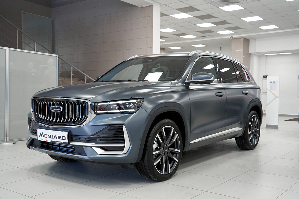 Geely Monjaro Exclusive, серый