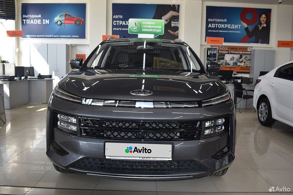 JAC JS6 Флагшип, серый