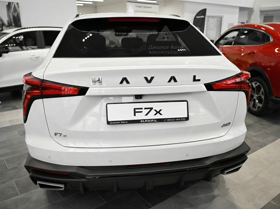 Haval F7x Премиум, белый