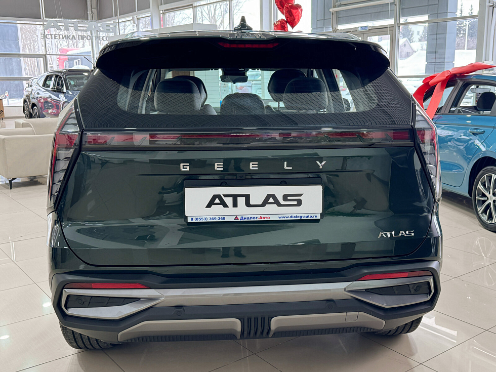 Geely Atlas Flagship Sport, зеленый