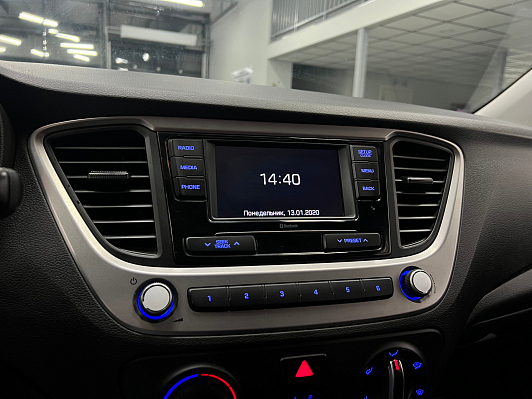 Hyundai Solaris Comfort, 2017 года, пробег 105382 км