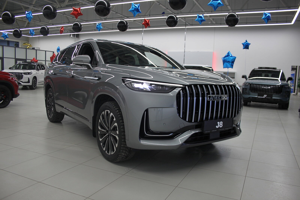 Jaecoo J8 Престиж, серый