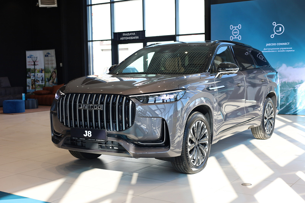 Jaecoo J8 Комфорт, серебряный