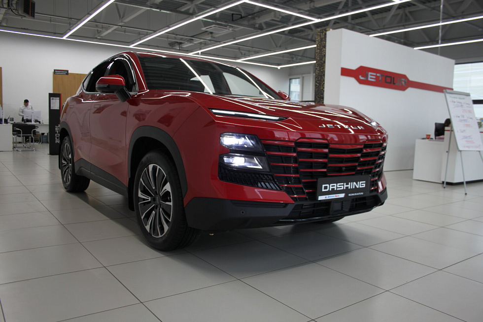 Jetour Dashing Комфорт 2024, красный