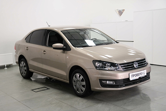 Volkswagen Polo Trendline, 2017 года, пробег 67000 км