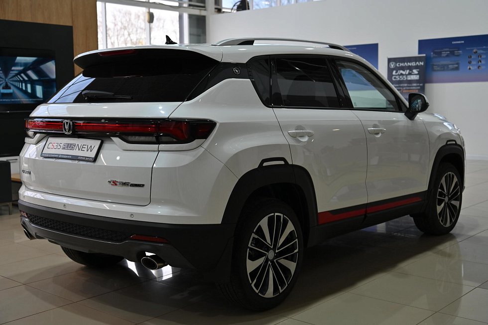 Changan CS35 Plus Техно, белый