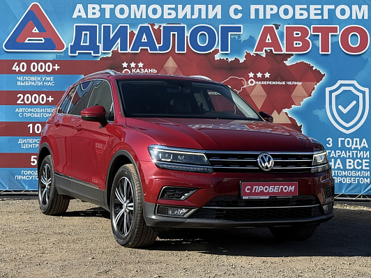 Volkswagen Tiguan Exclusive, 2017 года, пробег 127884 км