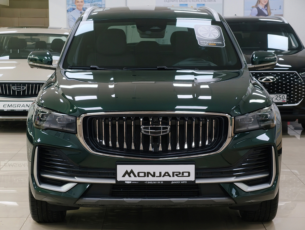 Geely Monjaro Flagship SE, зеленый
