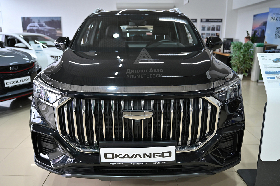 Geely Okavango Flagship, черный