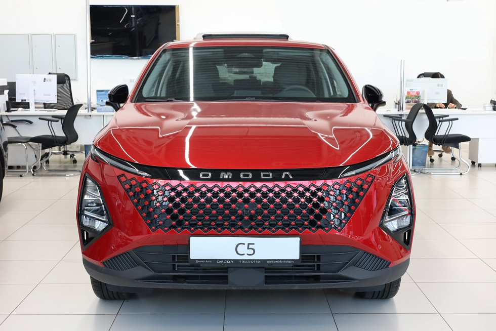 Omoda C5 Supreme, красный