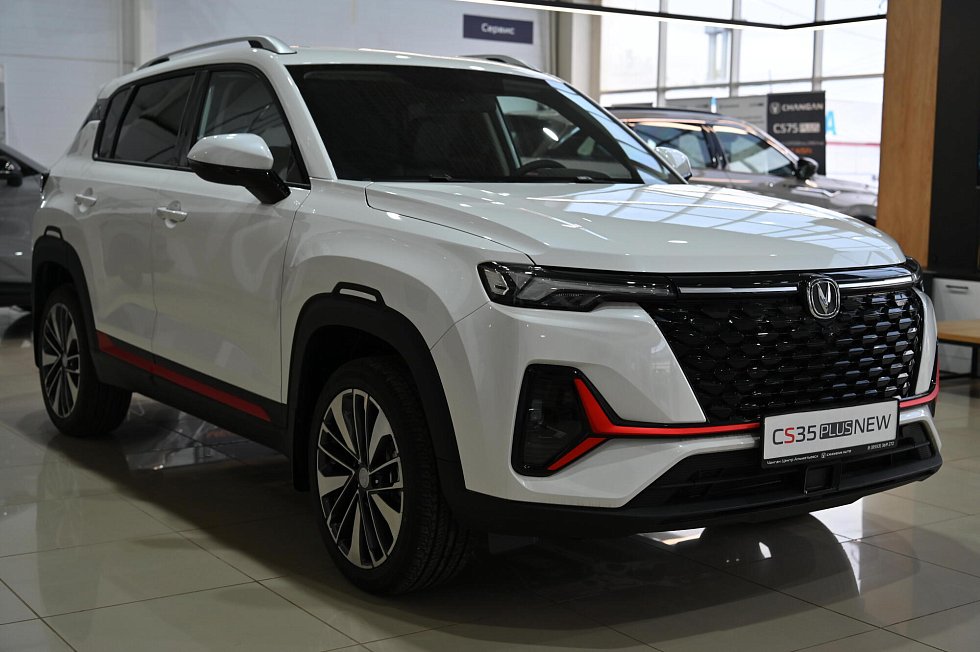 Changan CS35 Plus Техно, белый