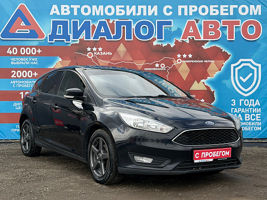 Ford Focus White and Black, 2017 года, пробег 166918 км