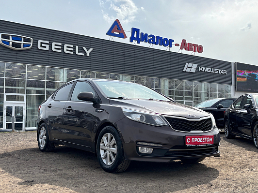 Kia Rio Luxe FCC, 2016 года, пробег 143325 км