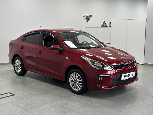 Kia Rio, 2019 года, пробег 91000 км