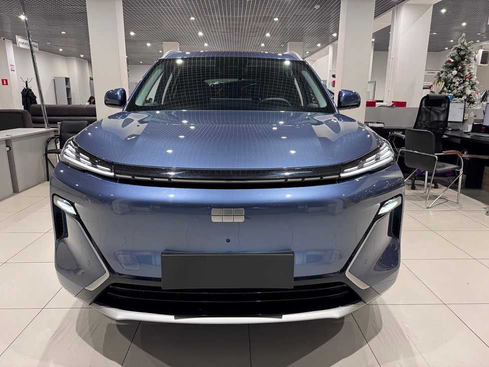 Geely EX5 EM-i Max, синий