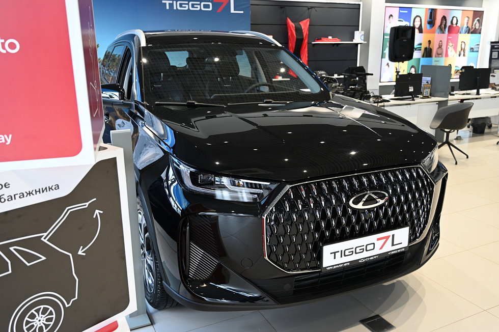 Chery Tiggo 7L Active, черный