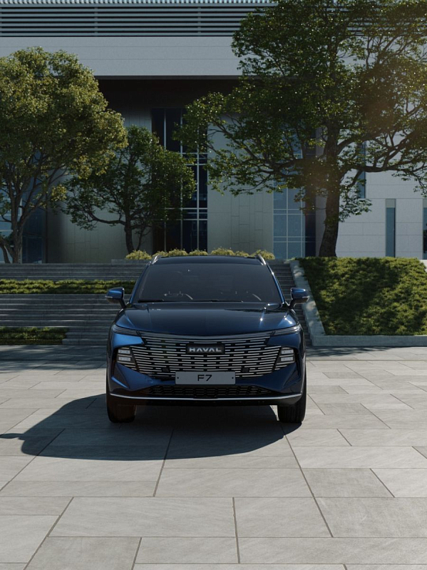 Haval F7 Техно, синий