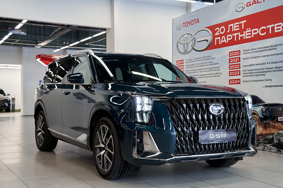 GAC GS8 GT, зеленый