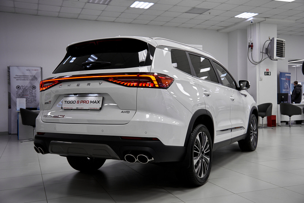 Chery Tiggo 8 Pro Max Elite FWD, белый