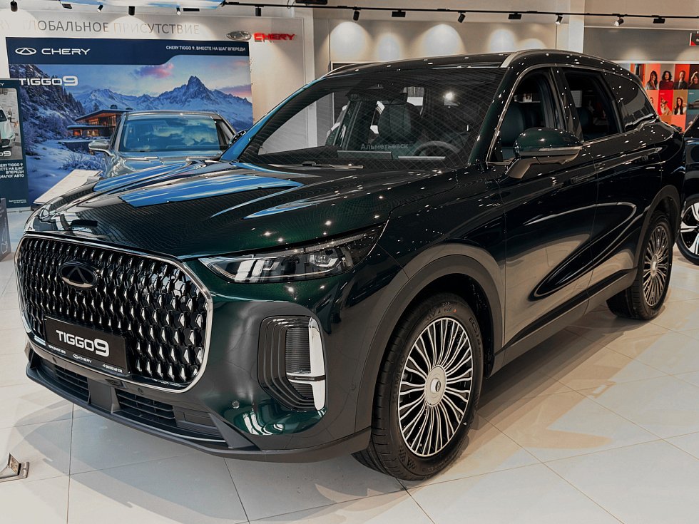 Chery Tiggo 9 Ультра / Ultra, зеленый