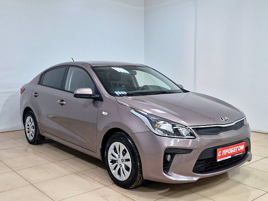 Kia Rio Luxe, 2019 года, пробег 102015 км