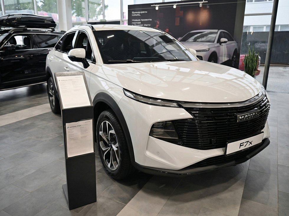 Haval F7x Премиум, белый
