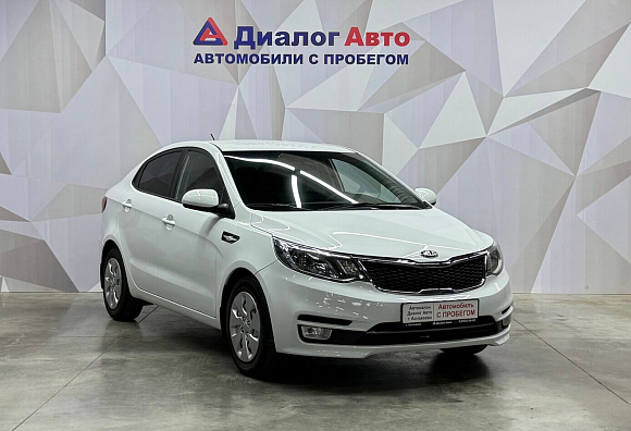 Kia Rio, 2016 года, пробег 132846 км