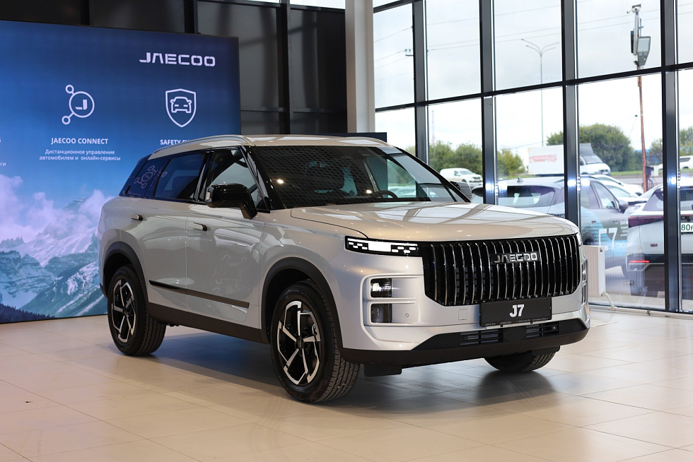 Jaecoo J7 Ultimate, серебряный