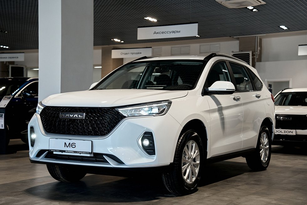 Haval M6 Оптимум, белый
