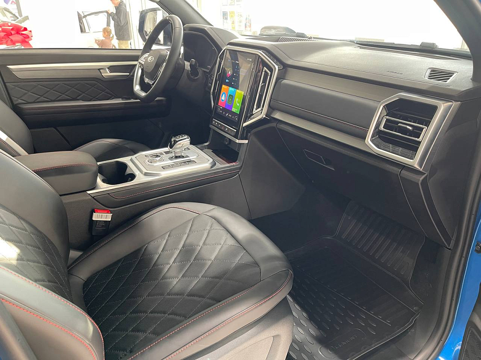 JAC T9 Explore, синий