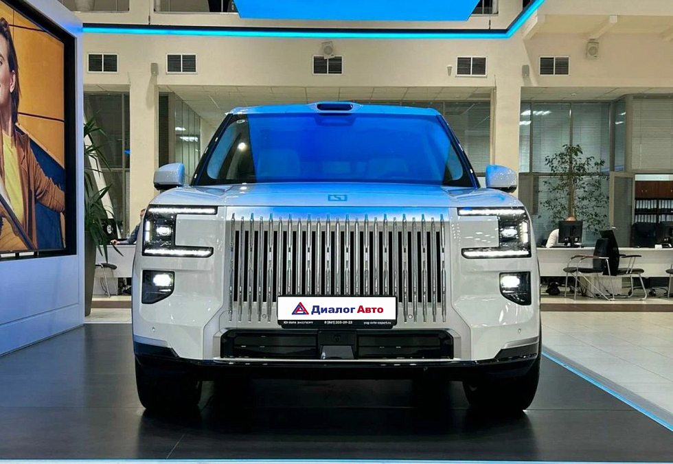 Zeekr 9X Hyper, белый