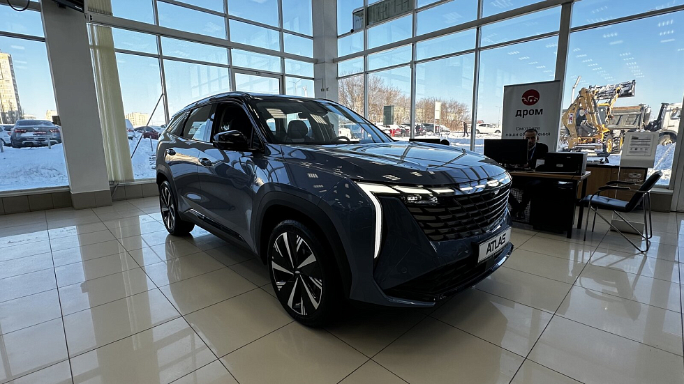 Geely Atlas Flagship, серый