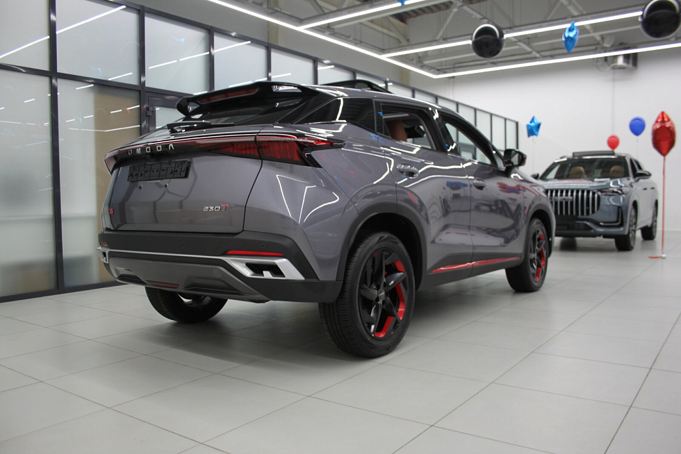 Omoda C5 Fun, серый