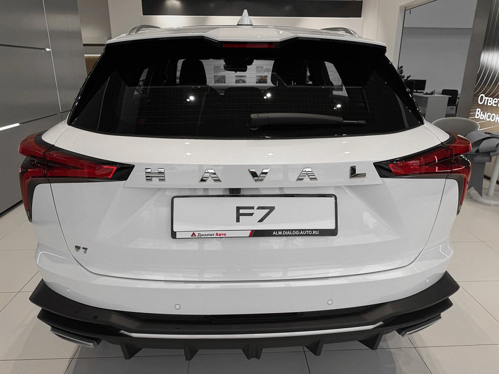 Haval F7 Премиум, белый
